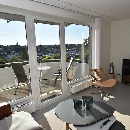 Fewo1846 - Foerdeview - Luxurioese Wohnung Mit 2 Schlafzimmern Und Balkon Mit Hafenblick Flensburg Eksteriør bilde